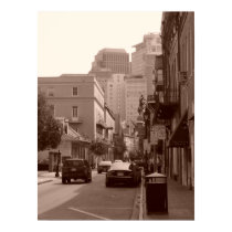 French Quarter Meets Business District posters