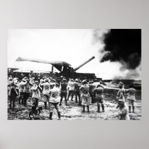 French Rail Artillery Print