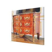 French Regency commode, c.1720 Stretched Canvas Print