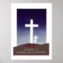 French Resistance Cemetery Posters