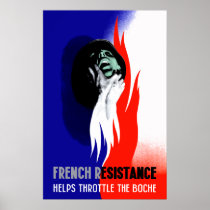 French Resistance Helps Throttle The Boche Print