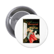 French Restaurants Vintage Food Ad Art Buttons