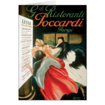 French Restaurants Vintage Food Ad Art Card