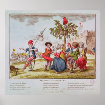 French revolutionaries dancing the carmagnole posters