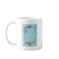 French Rococo Frame Elegant Design Mug