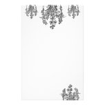 French Rose Bouquet Stationery Design