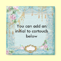 French roses n lace magnets