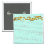 French Script for Marie Antoinette Set Button Pin