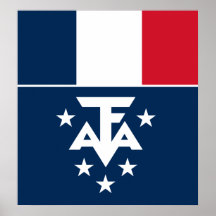 French Southern And Antarctic Lands High quality F Posters
