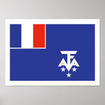 French Southern Antarctica Print