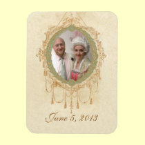 French Tassel Laurel Frame magnets
