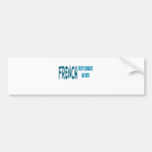 French the City Is Romantic and Exotic Bumper Stickers