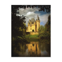 French Treasure (Chteau de Clrans, Prigord) Postcard