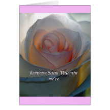 French Valentine's Mom Card