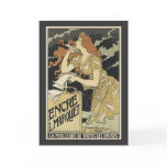 French Vintage Art Nouveau Greeting Card
