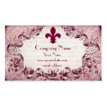 French Vintage Business Card Template