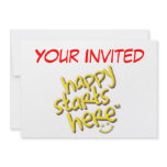 French's Happy Starts Here Invitation
