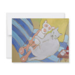 Frenchy w/pink panther personalized announcement