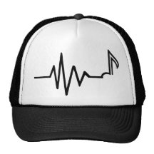 Frequency note music hats