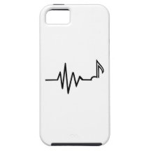 Frequency note music iPhone 5 case