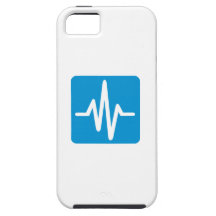 Frequency pulse heartbeat iPhone 5 cases