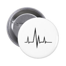 Frequency - Pulse Pinback Buttons