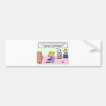 frequent cryer program soap operas bumper sticker