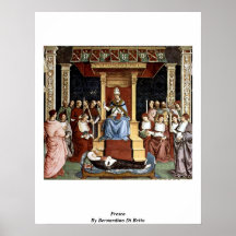 Fresco By Bernardino Di Betto Print