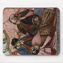 Frescoes In The Arena Chapel In Padua Mouse Pad