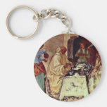 Frescoes In The Cloister Of The Benedictine Monast Key Chains