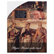 Frescoes In The Sala D'Udienza The Collegio Del Ca Flyers