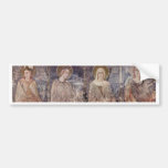 Frescoes With Scenes From The Life Of St. Martin Bumper Stickers