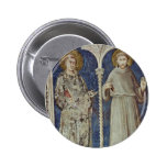 Frescoes With Scenes From The Life Of St. Martin Pinback Buttons