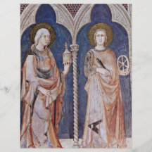Frescoes With Scenes From The Life Of St. Martin Personalized Flyer