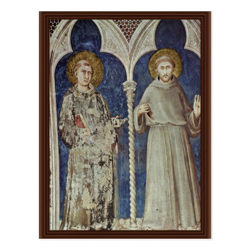 Frescoes With Scenes From The Life Of St. Martin Post Cards
