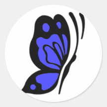 Fresh Breath of Spring Round Stickers