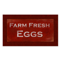 Fresh Eggs Business Card