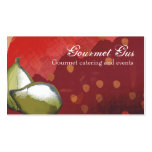 fresh figs fruit chef catering business cards, ... business cards