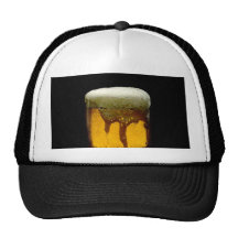 Fresh Foamy Mug Of Beer Mesh Hats