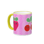 Fresh Fruit Friends Kawaii Mug