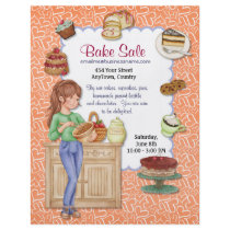 Fresh Goodness Bake Sale Flyer