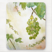 fresh grapes mousepad
