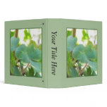 Fresh Green Columbine Foliage Vinyl Binders