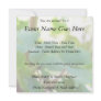 Fresh Green Columbine Foliage Custom Announcement