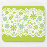 Fresh lace mousepad