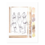 fresh linen post cards