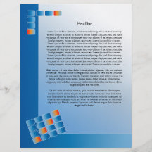 Fresh, modern design flyer design