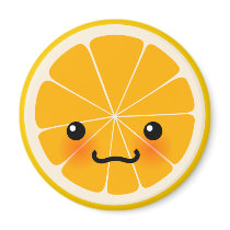 Fresh Orange Magnet
