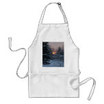 Fresh Snow at Sunrise Apron