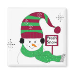 Fresh Snow Magnets
